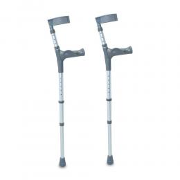 Crutches - Double Adjustable Elbow Crutch Crutches